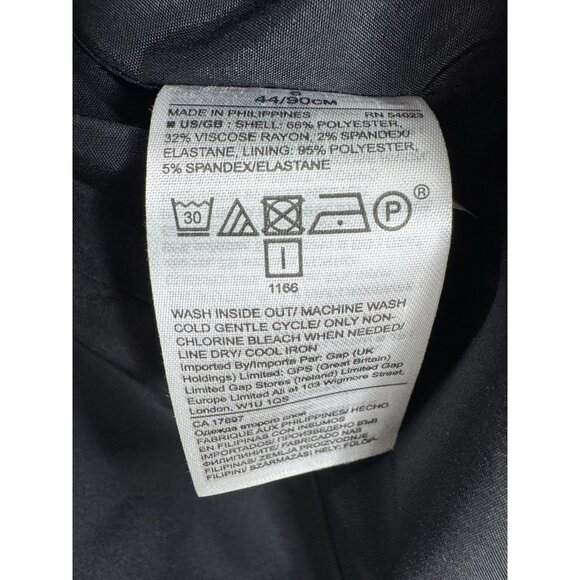 Banana Republic Women's Classic Fit Blazer Size 6 Gray Preppy Office - Picture 9 of 9